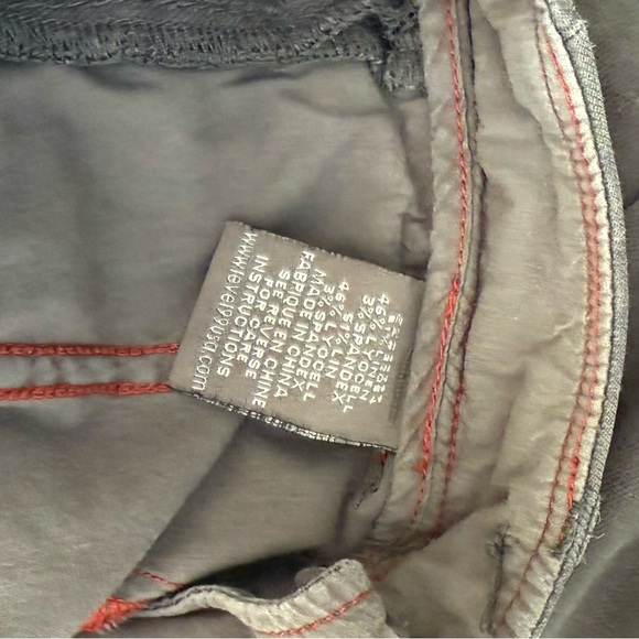 Anthropologie level 99. wide leg pants. Blue grey. Size 25. EUC - Picture 4 of 7